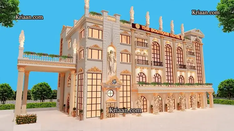 celebration facade designed by kriaan