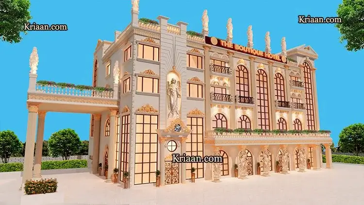 hotel facade designed by kriaan