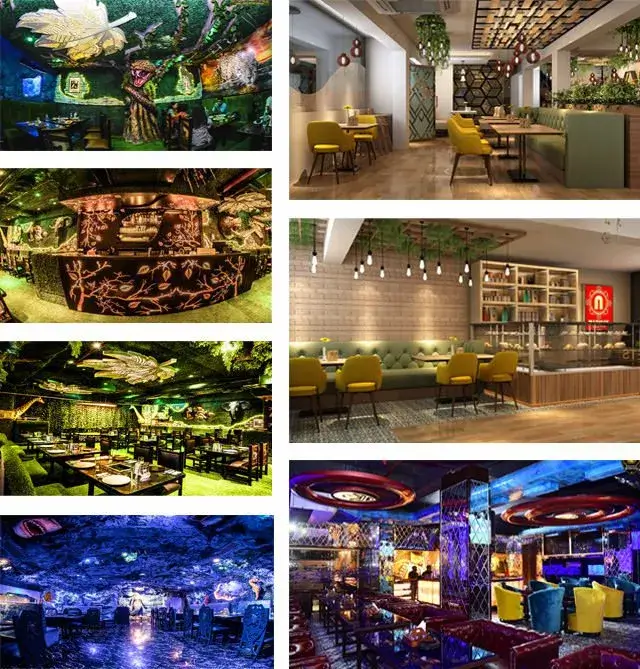 collections of restaurant designed by kriaan