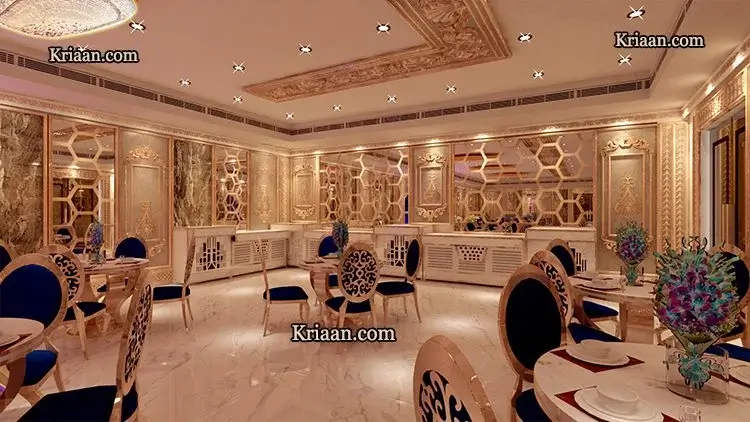 small banquet hall designed by kriaan