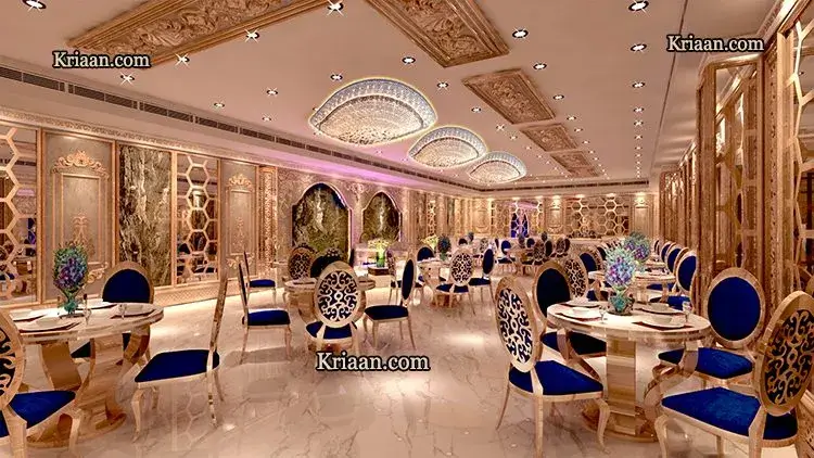 small banquet hall designed by kriaan