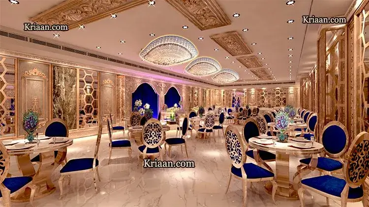 small banquet hall designed by kriaan