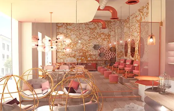 spa and saloon interiors