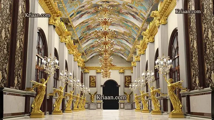 venetian lobby designed by kriaan