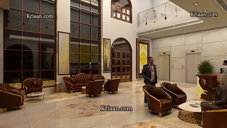 venetian lobby designed by kriaan