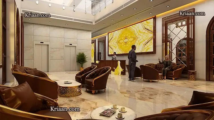 venetian lobby designed by kriaan