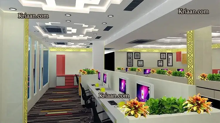 workstation area designed by kriaan